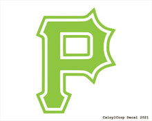 Load image into Gallery viewer, Pittsburgh Pirates Vinyl Sticker Decals.