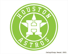 Load image into Gallery viewer, Houston Astros Vinyl Sticker Decals