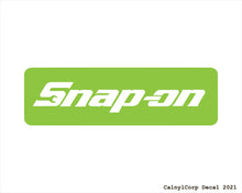 Load image into Gallery viewer, Snap-on Tools Vinyl Sticker Decals.