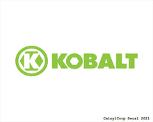 Load image into Gallery viewer, Kobalt Tools Vinyl Sticker Decals.