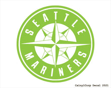 Load image into Gallery viewer, Seattle Mariners Vinyl Sticker Decals.