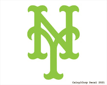 Load image into Gallery viewer, New York Mets Vinyl Sticker Decals.