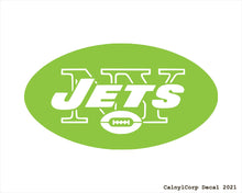 Load image into Gallery viewer, New York Jets Vinyl Sticker Decals.