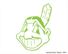 Load image into Gallery viewer, Cleveland Indians Vinyl Sticker Decals