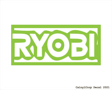Load image into Gallery viewer, Ryobi Tools Vinyl Sticker Decals.