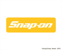 Load image into Gallery viewer, Snap-on Tools Vinyl Sticker Decals.