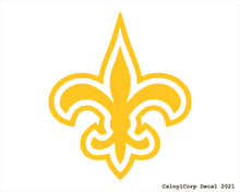Load image into Gallery viewer, New Orleans Saints Vinyl Sticker Decals.