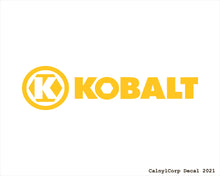 Load image into Gallery viewer, Kobalt Tools Vinyl Sticker Decals.