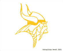Load image into Gallery viewer, Minnesota Vikings Vinyl Sticker Decals.