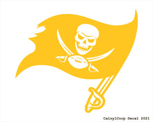 Load image into Gallery viewer, Tampa Bay Buccaneers Vinyl Sticker Decals.