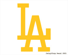 Load image into Gallery viewer, Los Angeles Dodgers Vinyl Sticker Decals