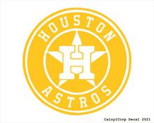 Load image into Gallery viewer, Houston Astros Vinyl Sticker Decals