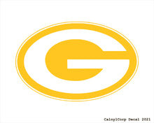 Load image into Gallery viewer, Green Bay Packers Vinyl Sticker Decals.