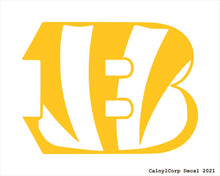 Load image into Gallery viewer, Cincinnati Bengals Vinyl Sticker Decals.