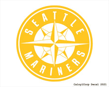Load image into Gallery viewer, Seattle Mariners Vinyl Sticker Decals.