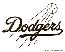 Load image into Gallery viewer, Dodgers Vinyl Sticker Decals