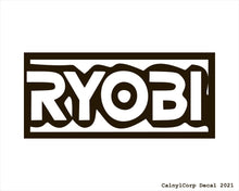 Load image into Gallery viewer, Ryobi Tools Vinyl Sticker Decals.