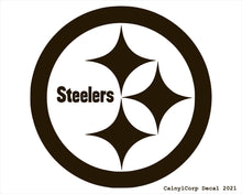 Load image into Gallery viewer, Pittsburgh Steelers Vinyl Sticker Decals.