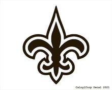 Load image into Gallery viewer, New Orleans Saints Vinyl Sticker Decals.