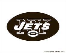 Load image into Gallery viewer, New York Jets Vinyl Sticker Decals.