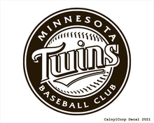Load image into Gallery viewer, Minnesota Twins Vinyl Sticker Decals.