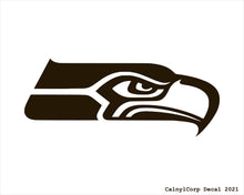 Load image into Gallery viewer, Seattle Seahawks Vinyl Sticker Decals.