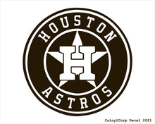 Load image into Gallery viewer, Houston Astros Vinyl Sticker Decals