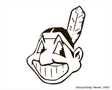 Load image into Gallery viewer, Cleveland Indians Vinyl Sticker Decals