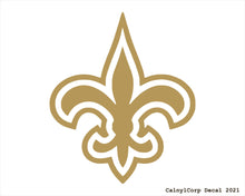 Load image into Gallery viewer, New Orleans Saints Vinyl Sticker Decals.