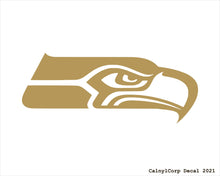 Load image into Gallery viewer, Seattle Seahawks Vinyl Sticker Decals.