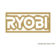 Load image into Gallery viewer, Ryobi Tools Vinyl Sticker Decals.