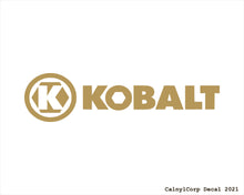 Load image into Gallery viewer, Kobalt Tools Vinyl Sticker Decals.