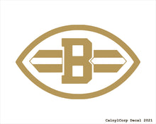 Load image into Gallery viewer, Cleveland Browns Vinyl Sticker Decals.