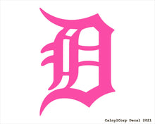 Load image into Gallery viewer, Detroit Tigers Vinyl Sticker Decals