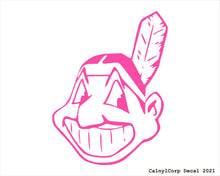 Load image into Gallery viewer, Cleveland Indians Vinyl Sticker Decals