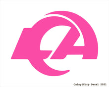 Load image into Gallery viewer, Los Angeles Rams Vinyl Sticker Decals.