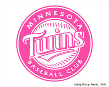 Load image into Gallery viewer, Minnesota Twins Vinyl Sticker Decals.