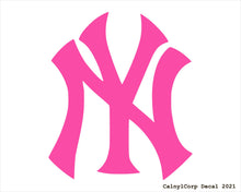 Load image into Gallery viewer, New York Yankees Vinyl Sticker Decals.