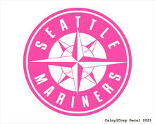 Load image into Gallery viewer, Seattle Mariners Vinyl Sticker Decals.