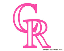 Load image into Gallery viewer, Colorado Rockies Vinyl Sticker Decals