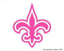 Load image into Gallery viewer, New Orleans Saints Vinyl Sticker Decals.