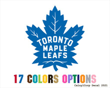 Load image into Gallery viewer, Toronto Maple Leafs Vinyl Sticker Decals
