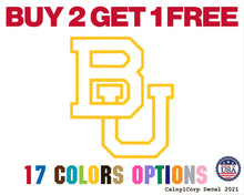 Load image into Gallery viewer, Baylor University, Bears Vinyl Sticker Decals
