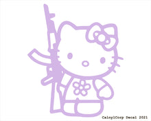 Load image into Gallery viewer, Kiti AK Machine Gun Vinyl Sticker Decals.
