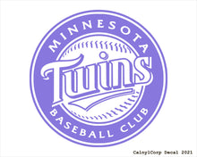Load image into Gallery viewer, Minnesota Twins Vinyl Sticker Decals.

