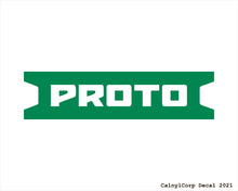 Load image into Gallery viewer, Proto Tools Vinyl Sticker Decals.
