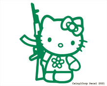 Load image into Gallery viewer, Kiti AK Machine Gun Vinyl Sticker Decals.
