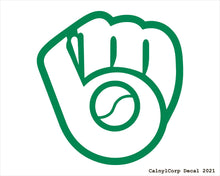 Load image into Gallery viewer, Milwaukee Brewers Vinyl Sticker Decals
