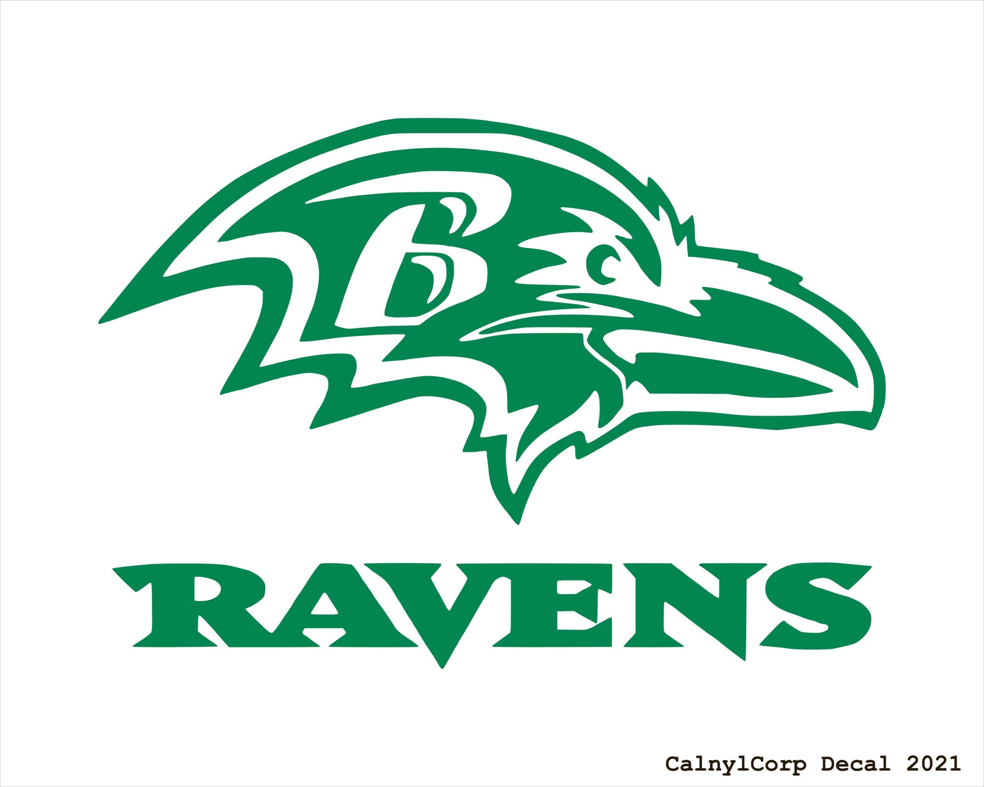 Rep The Ravens Anywhere: Wincraft 11x17 Multi-Use Decal Sheet (4 Decals) – Car, Laptop, Cornhole Boards, Windows