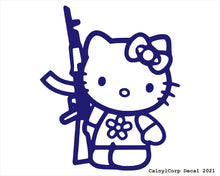 Load image into Gallery viewer, Kiti AK Machine Gun Vinyl Sticker Decals.
